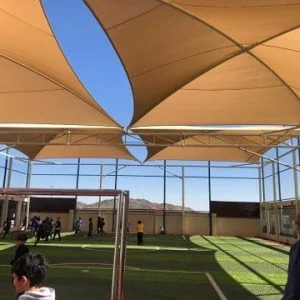 تركيب مظلات